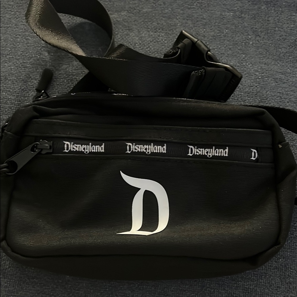 Disneyland Black Belt Bag